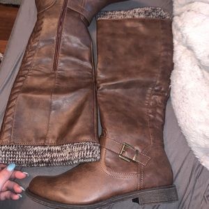 Brown Riding Boots